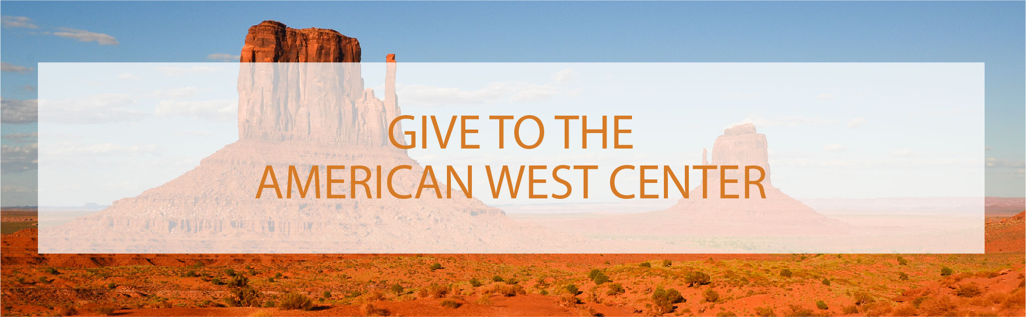 Give to the American West Center